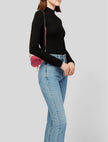DIOR Leather Saddle Burgundy