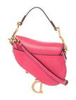 DIOR Leather Saddle Burgundy