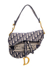 DIOR Oblique Jacquard Oblique Saddle - Blue
