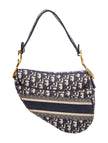 DIOR Oblique Jacquard Oblique Saddle - Blue