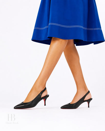 CHRISTIAN LOUBOUTIN Sporty Kate Sling 55mm