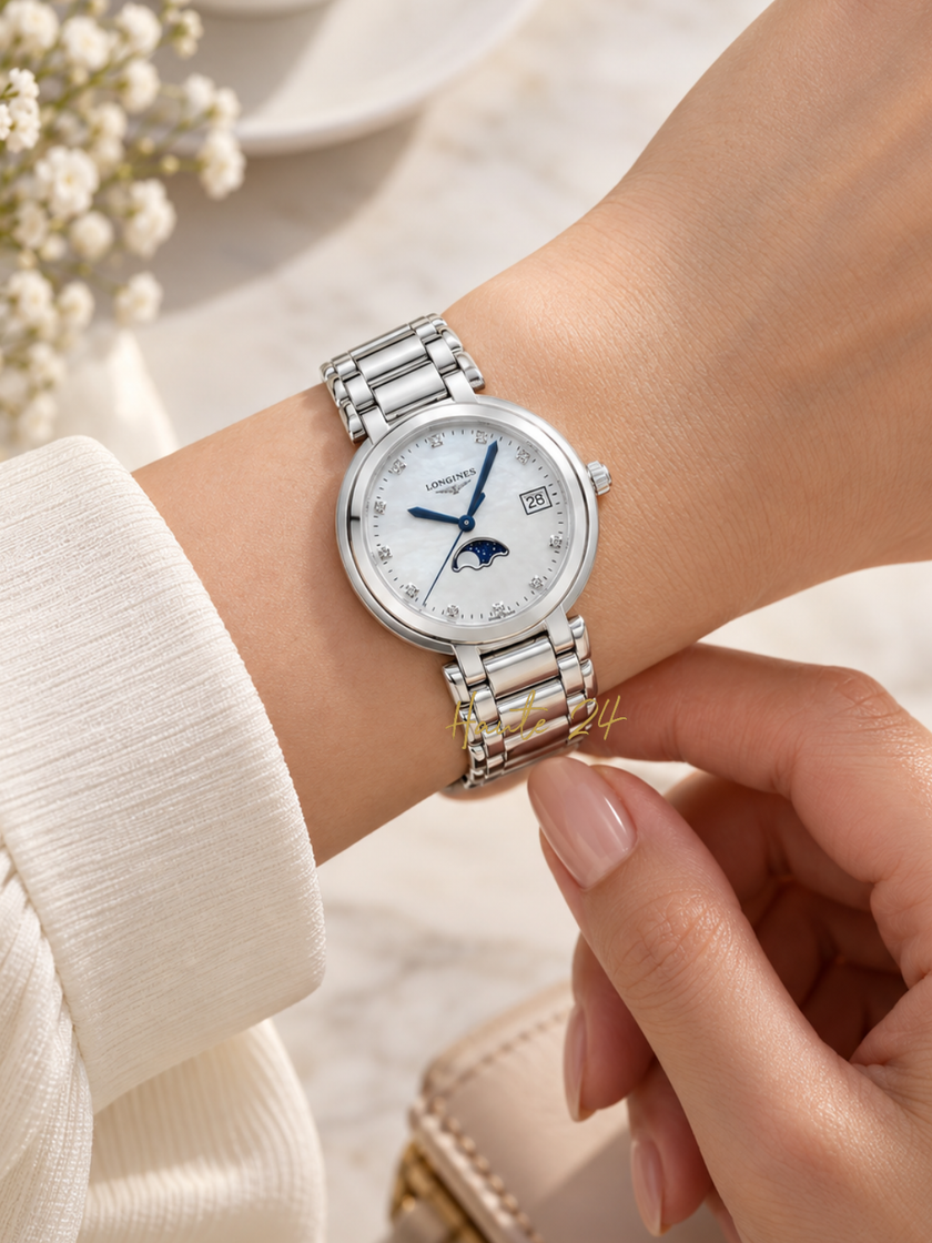 LONGINES PrimaLuna 34MM L8.116.4.87.6