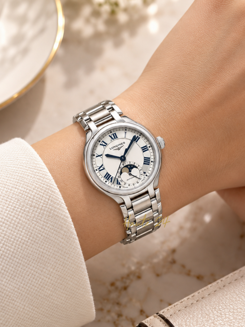 LONGINES PrimaLuna Moonphase 34MM  L8.126.4.71.6
