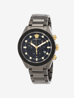 VERSACE Greca Dome Chronograph Quartz Black Dial Men's Watch VE6K00623