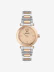 VERSACE Greek Quartz Rose Gold Dial Ladies Watch 35MM