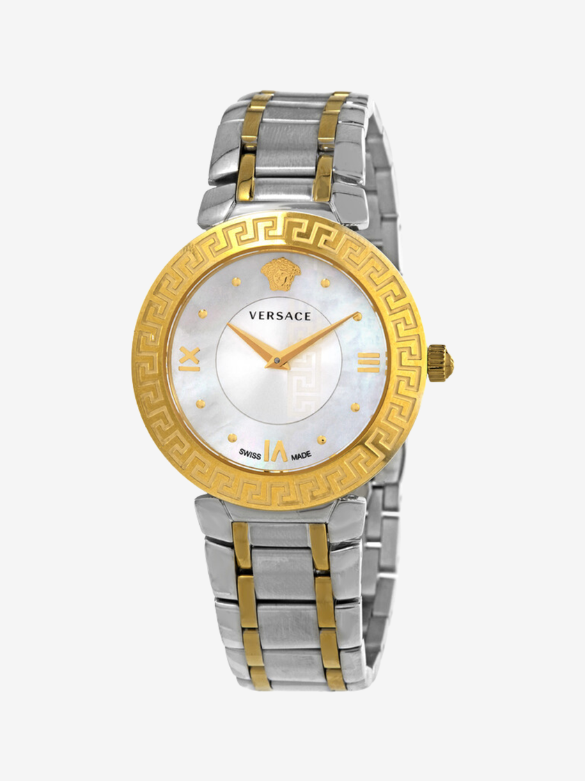 VERSACE Daphnis Quartz Mother of Pearl Dial Ladies Watch 36MM