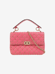 VALENTINO Rockstud Spike Leather Handbag