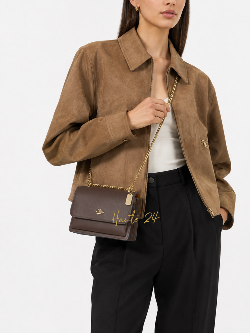 COACH Mini Klare Crossbody Bag - Dark Stone