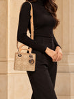 DIOR Cannage Lady Dior Small Neutrals