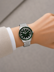 RADO Captain Cook Automatic Green Dial Unisex Watch