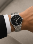 TISSOT Carson Automatic Black Dial Men's Watch