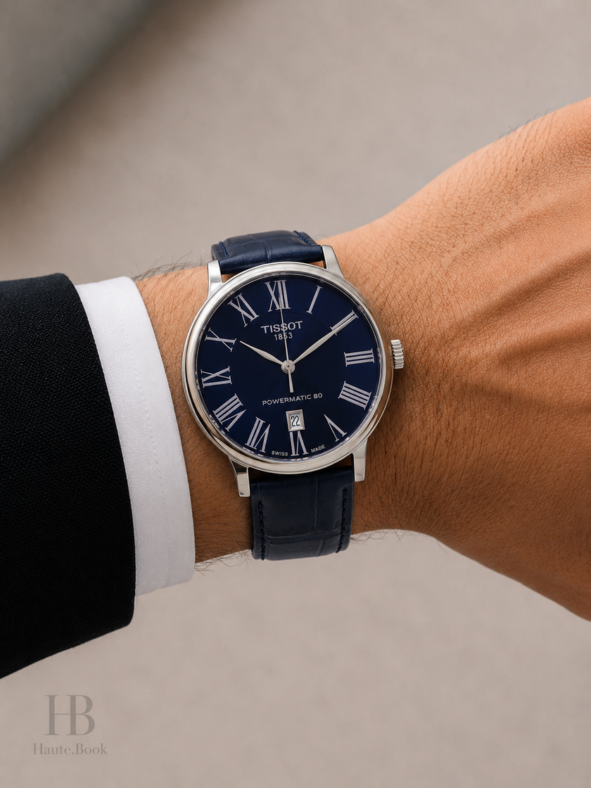 TISSOT Carson Automatic Blue Dial Men's Watch