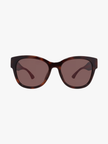 GUCCI Brown Oval Ladies Sunglasses GG1866SK 002 56