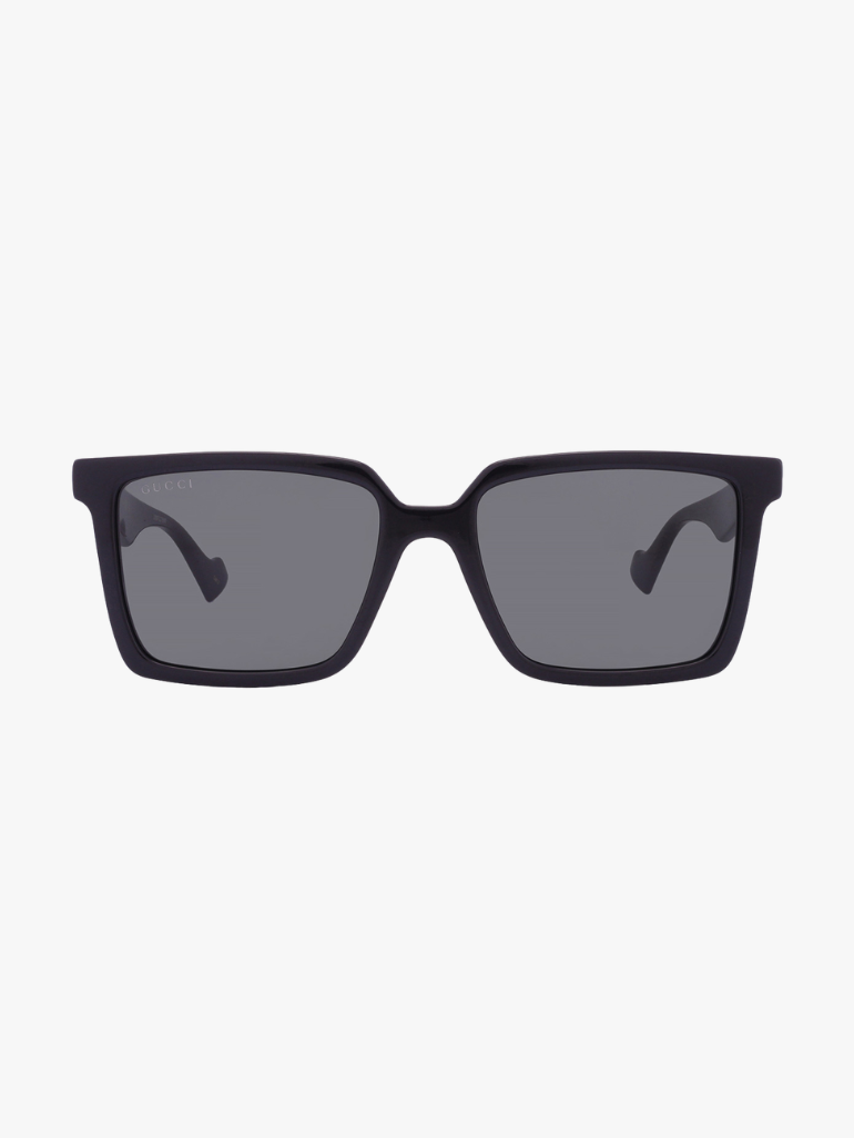 GUCCI Grey Square Men's Sunglasses GG1540S 001 55