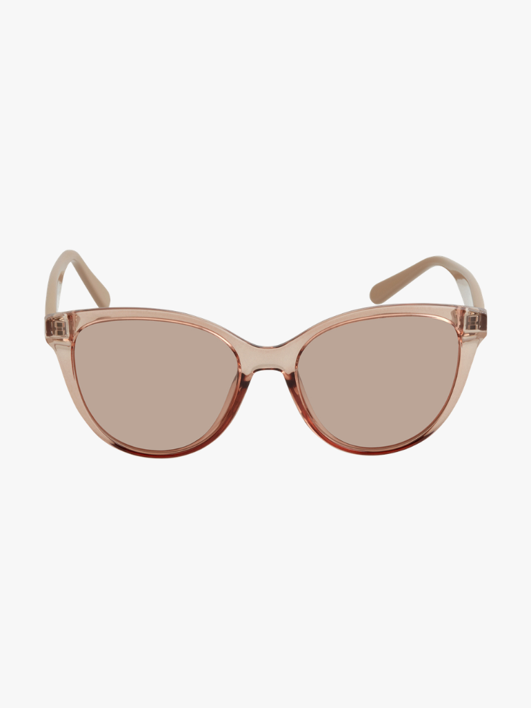 Ferragamo  Salvatore Beige Cat Eye Ladies Sunglasses