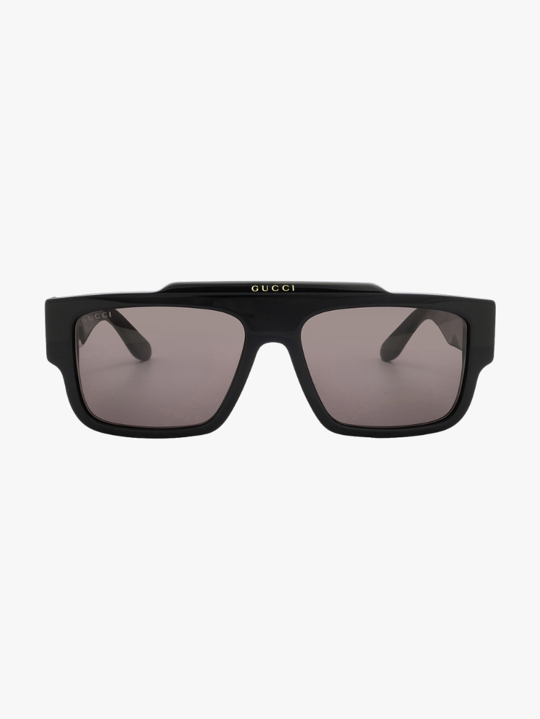 GUCCI Grey Browline Men's Sunglasses GG1460S 001 56