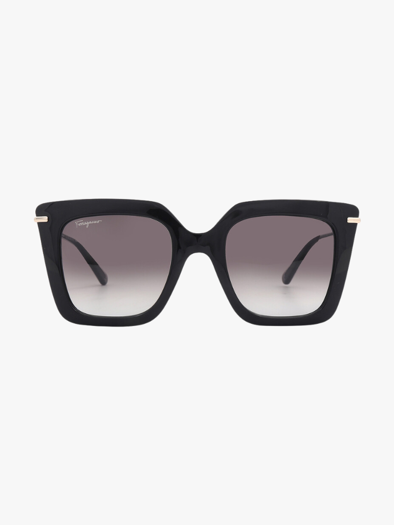 [At India] FERRAGAMO Salvatore Grey Gradient Butterfly Ladies Sunglasses SF1041S 001 51