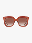 [At India] SALVATORE FERRAGAMO  Brown Gradient Butterfly Ladies Sunglasses SF1041S