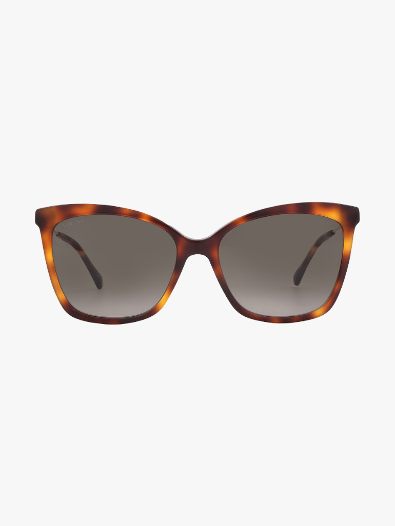 JIMMY CHOO Brown Gradient Butterfly Ladies Sunglasses MACI/S 0086/HA 55