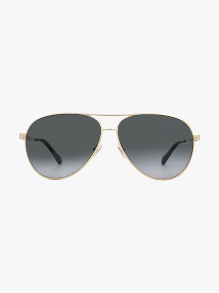 JIMMY CHOO Grey Shaded Pilot Ladies Sunglasses JIMENA/S 02M2/9O 60