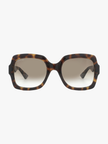 GUCCI Brown Gradient Square Ladies Sunglasses GG1337S 003 54