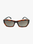 FERRAGAMO Salvatore Grey Cat Eye Sunglasses SF958S 214 55