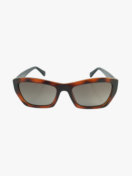 FERRAGAMO Salvatore Grey Cat Eye Sunglasses SF958S 214 55