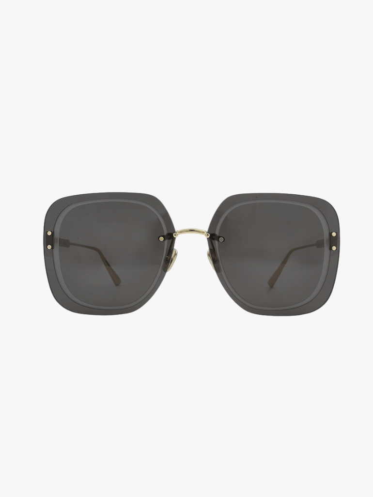DIOR ULTRADIOR Smoke Square Ladies Sunglasses