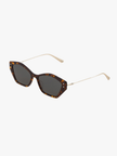 DIOR Green Geometric Ladies Sunglasses MISSDIOR S1U CD40107U 52N 56