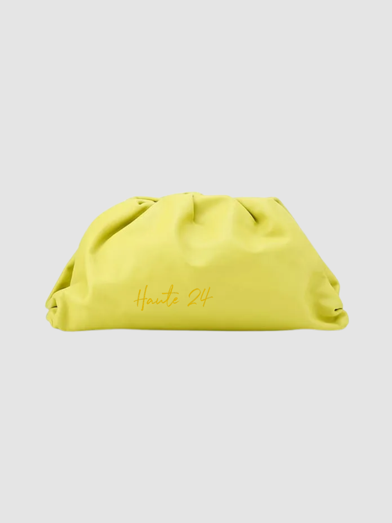 BOTTEGA VENETA Pouch Clutch Bag - Yellow