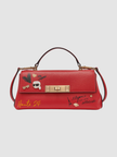 [AT DELHI] KARL LAGERFELD Nicolette Crossbody With Cate Pins - Red