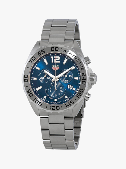 Montre TAG HEUER Formula 1 pour hommes, cadran bleu, 43 mm, Caz101K.Ba0842