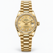 [Store Display Model ] Rolex Lady-Datejust 26 mm Full Gold Presidential Bracelet