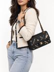 [Unused/Display] CHANEL Chain Shoulder Bag Matelassé 25 Coco Mark