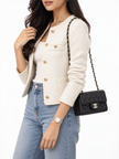 [Unused/Display] CHANEL Chain Shoulder Bag Matelassé Coco Mark