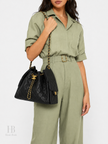 CHANEL Matelassé Small Handbag CHANEL25 Black