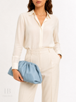 BOTTEGA VENETA Pouch Clutch Bag - Blue