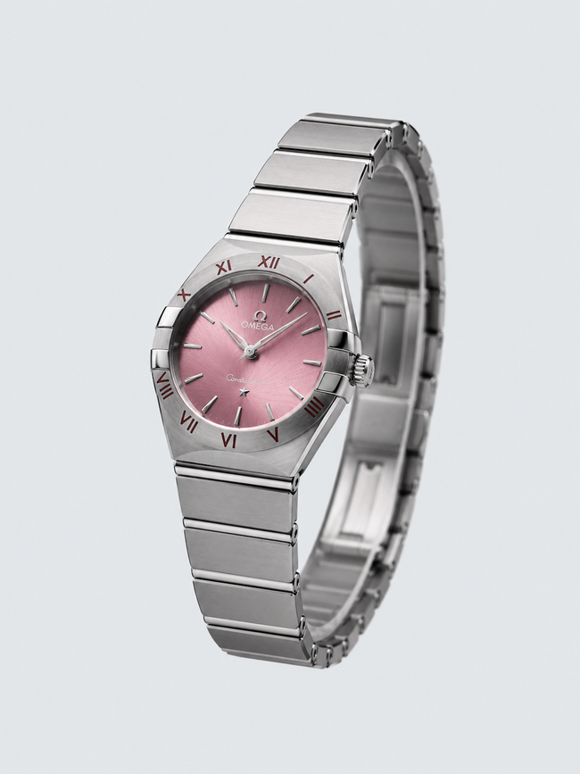 OMEGA Constellation Manhattan Brush Quartz 131.10.28.60.11.001 28mm