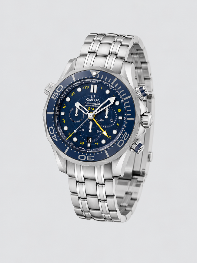 OMEGA Seamaster Diver 300M Co-Axial GMT Chronograph 212.30.44.52.03.001