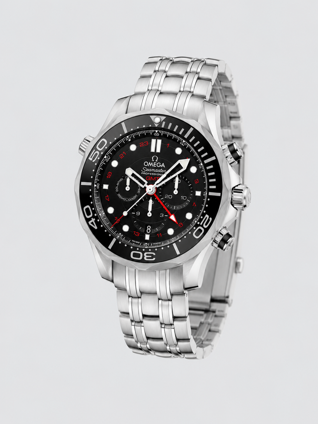 OMEGA Seamaster Diver 300M Co-Axial GMT Chronograph 212.30.44.52.01.001