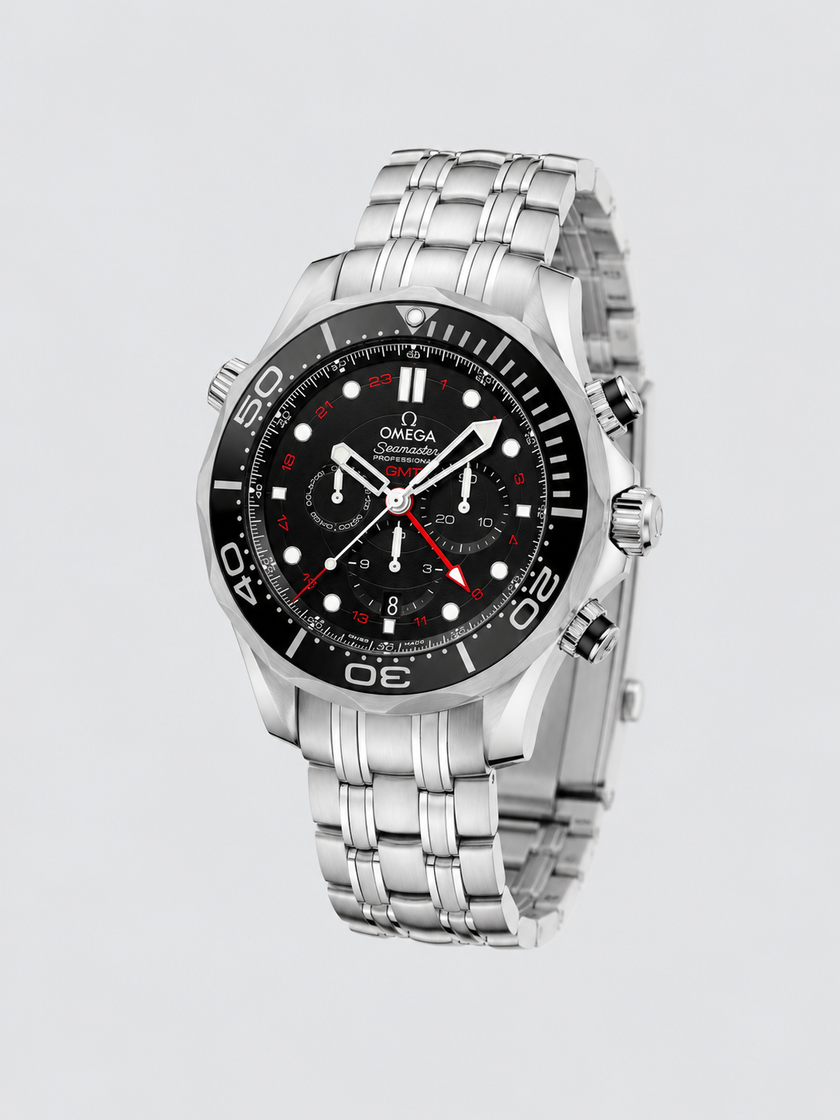 OMEGA Seamaster Diver 300M Co-Axial GMT Chronograph 212.30.44.52.01.001