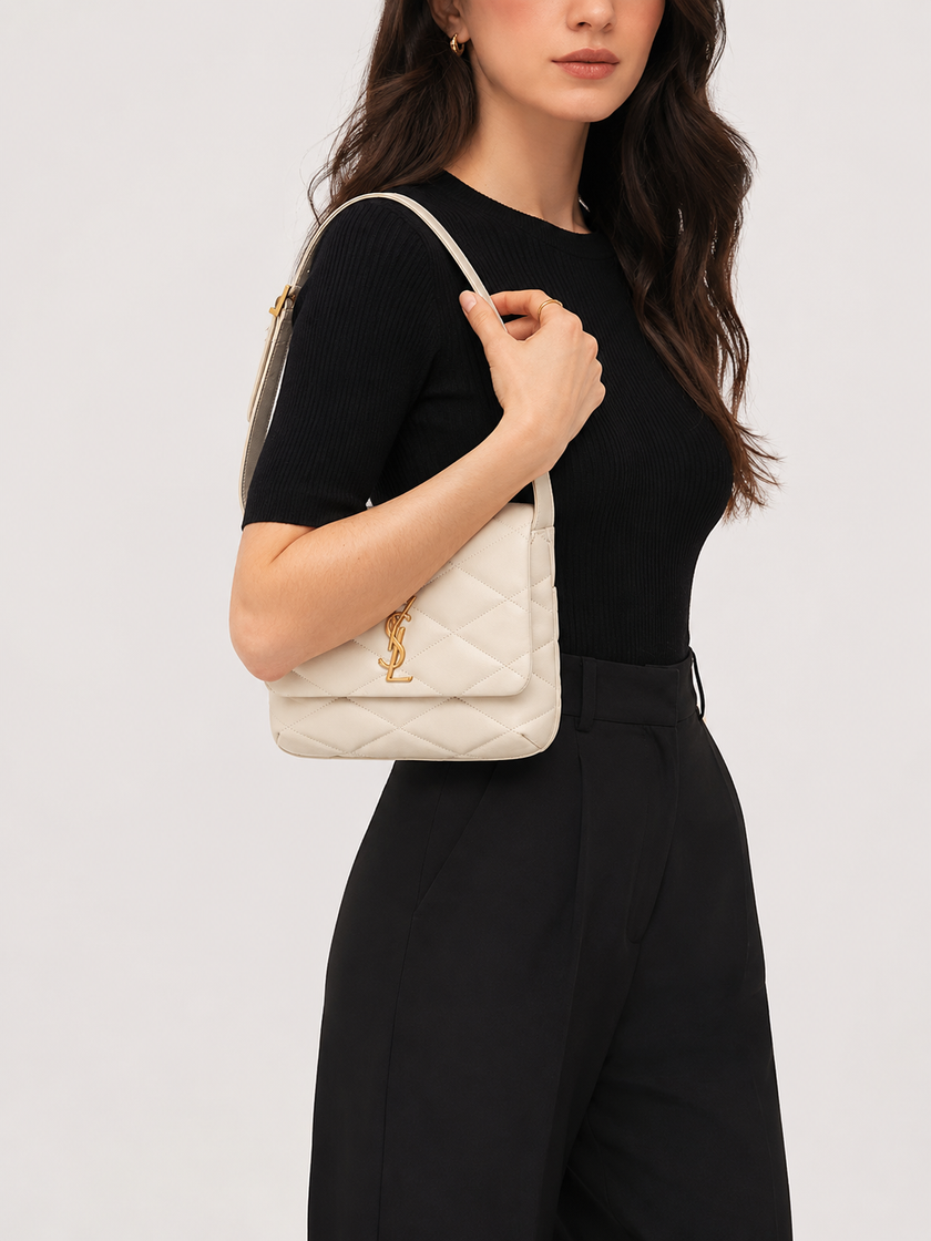 SAINT LAURENT LE 5 A 7 Shoulder Bag