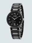 RADO LaCoupole Quartz Diamond Black Dial Ladies Watch 31MM