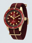RADO Captain Cook Automatic Red Dial Men's Watch 42MM