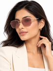 LOEWE Women's Anagram 54mm Sunglasses