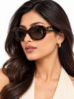 LOEWE Women's Curvy 51mm Sunglasses