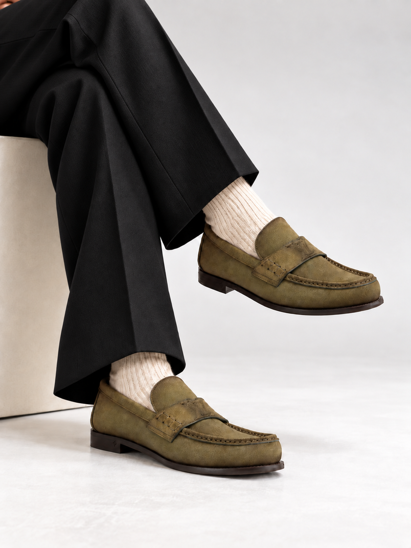 LOUIS VUITTON Major Moccasin - Kaki