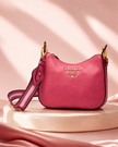 [At India] PRADA Grained Leather Vitello Phoenix Messenger Bag