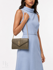 SAINT LAURENT Chevron Envelope 2024