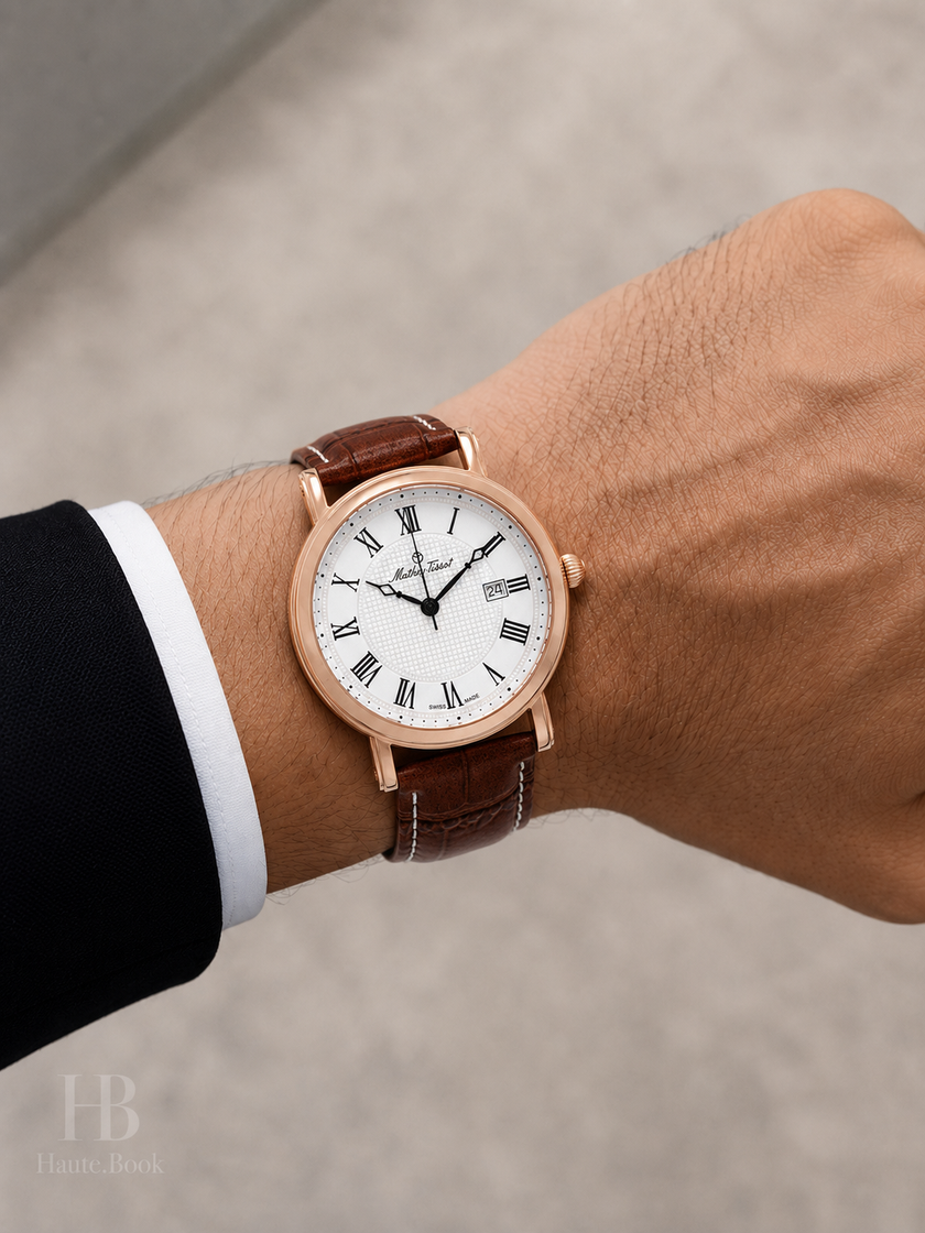 MATHEY-TISSOT City White Dial Men's Watch
